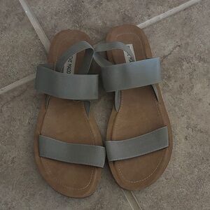 Steve Madden Olive Two-Strap Casual Sandals